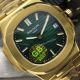 GB Factory Swiss Cal.324 Replica Patek Philippe Nautilus Green Dial Watch (3)_th.jpg
